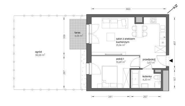Mieszkanie 2-pokojowe Katowice Brynów, ul. Ceglana. Zdjęcie 7