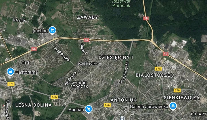 Działka inwestycyjna Białystok Dziesięciny, ul. Generała Józefa Hallera