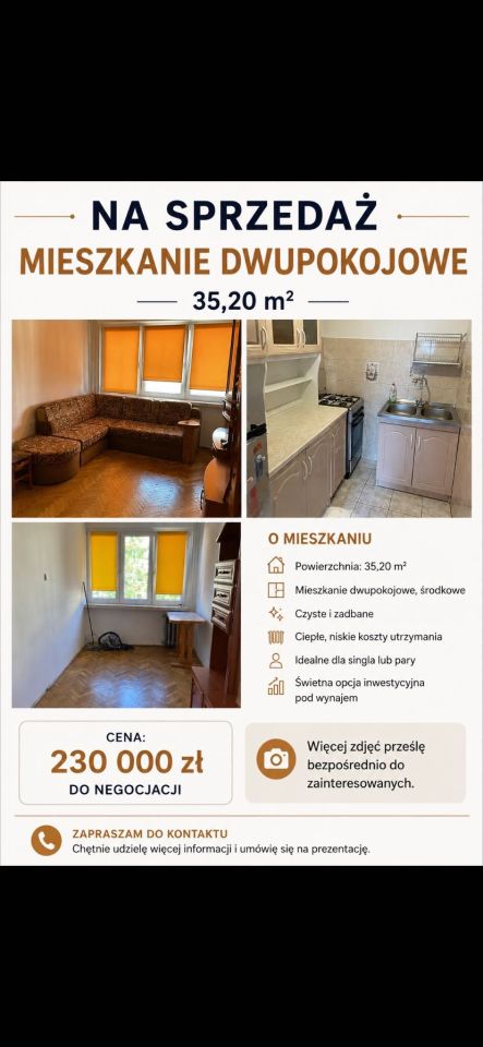 Mieszkanie 2-pokojowe Lubin. Zdjęcie 1