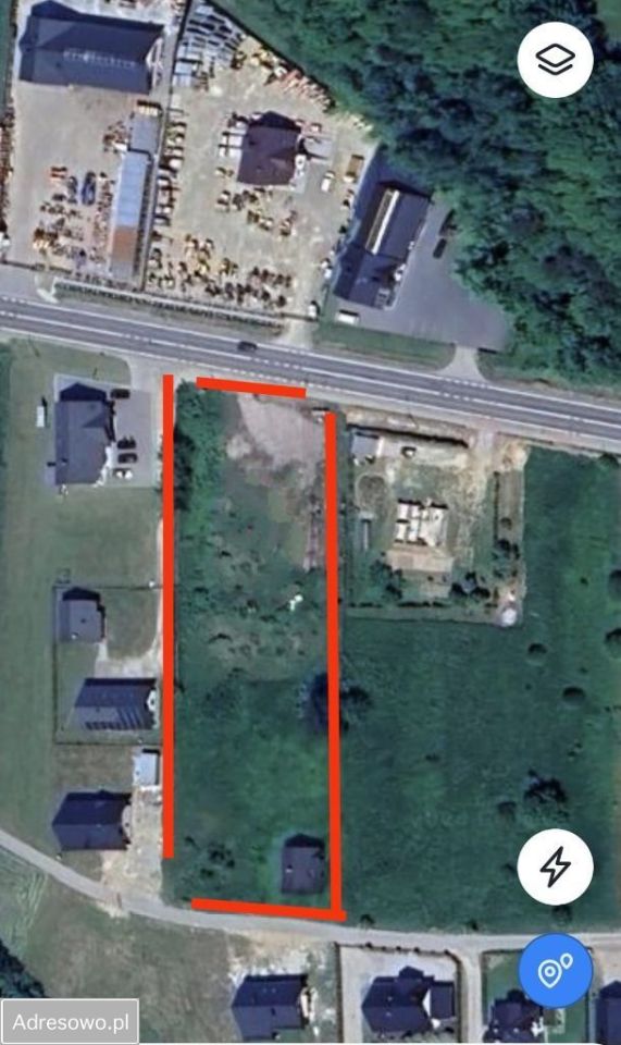Działka inwestycyjna Jazowsko. Zdjęcie 2