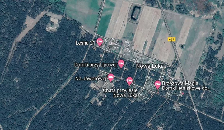 Działka budowlana Nowa Łuka, ul. Jarzębinowa