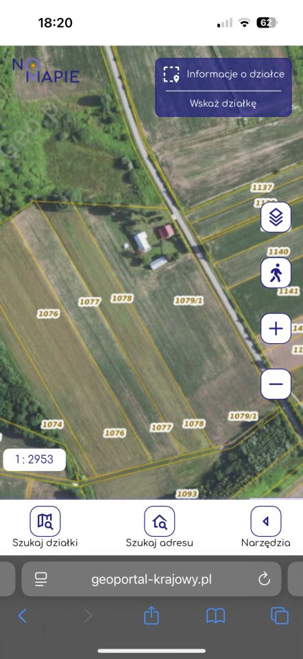 Działka rolna Makowisko Z Końca, Miękisz Nowy