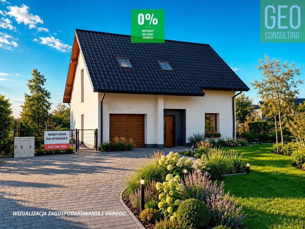 Przybysławice, ul. Klonowa Dom wolnostojący do wykończenia - 124 m² - 4 pokoje