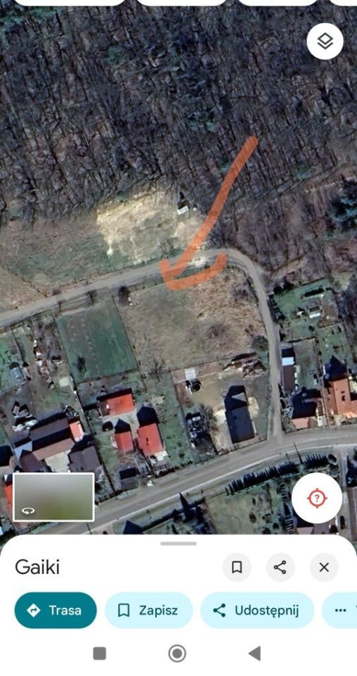 Działka budowlana Gaiki. Zdjęcie 3