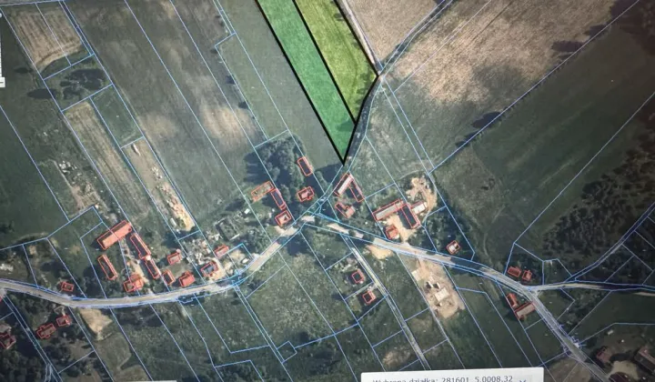 Działka rolno-budowlana Giętkie