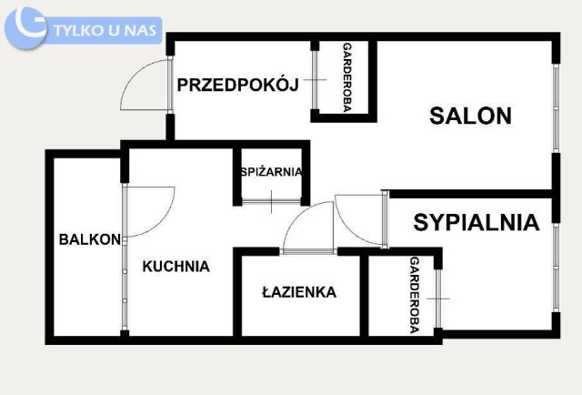 Mieszkanie 2-pokojowe Kraków Krowodrza, ul. Henryka Sienkiewicza. Zdjęcie 24
