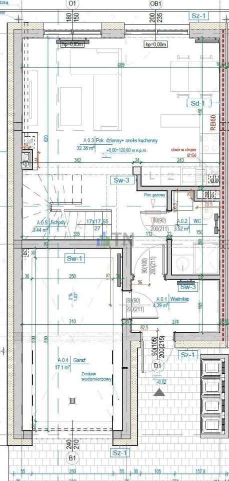 dom szeregowy, 4 pokoje Kamieniec Wrocławski. Zdjęcie 8