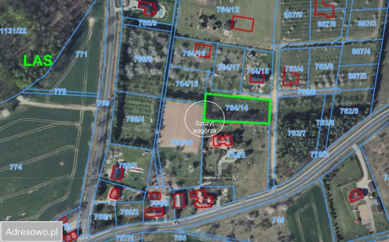 Działka budowlana Uciechów. Zdjęcie 5