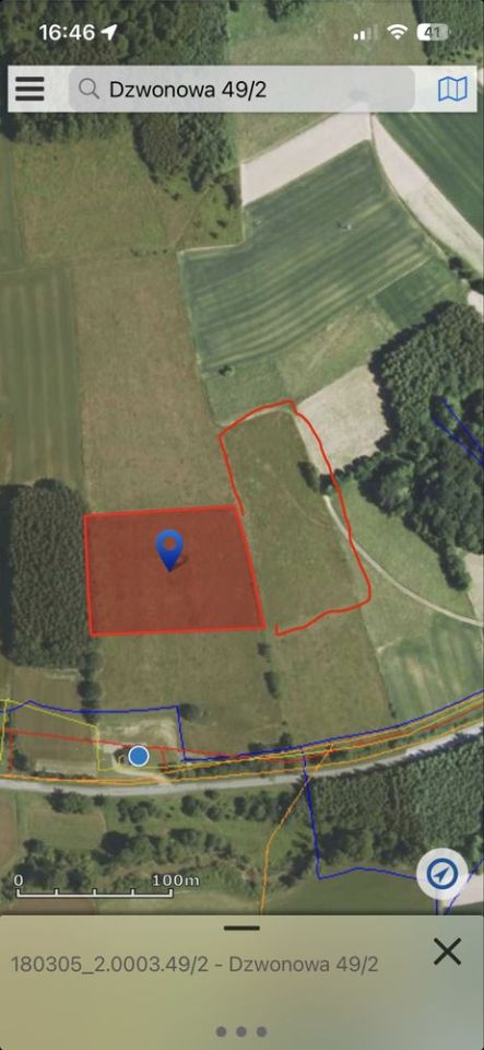 Działka rolno-budowlana Dzwonowa