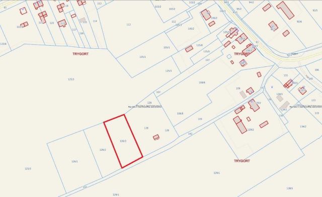 Działka rolno-budowlana Trygort. Zdjęcie 1