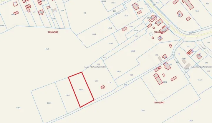 Działka rolno-budowlana Trygort