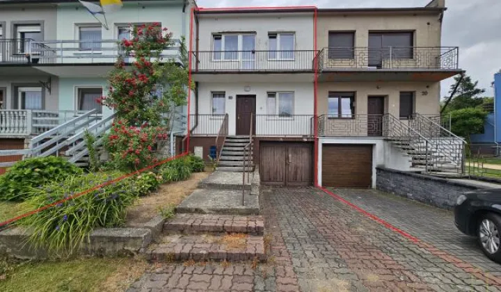 dom szeregowy, 4 pokoje Wolsztyn, ul. Spacerowa