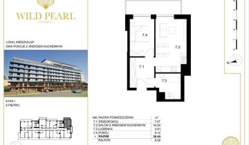 Mieszkanie 2-pokojowe Kołobrzeg