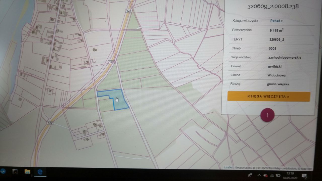 Działka rolna Ognica Radoszki. Zdjęcie 4