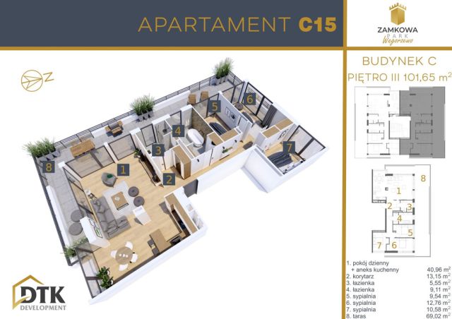 Mieszkanie 4-pokojowe Węgorzewo, ul. Zamkowa. Zdjęcie 3
