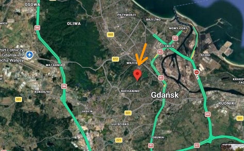 Mieszkanie 2-pokojowe Gdańsk Wrzeszcz, ul. Kręta. Zdjęcie 26