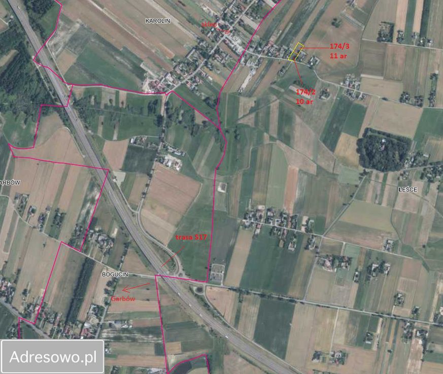 Działka budowlana Leśce. Zdjęcie 5