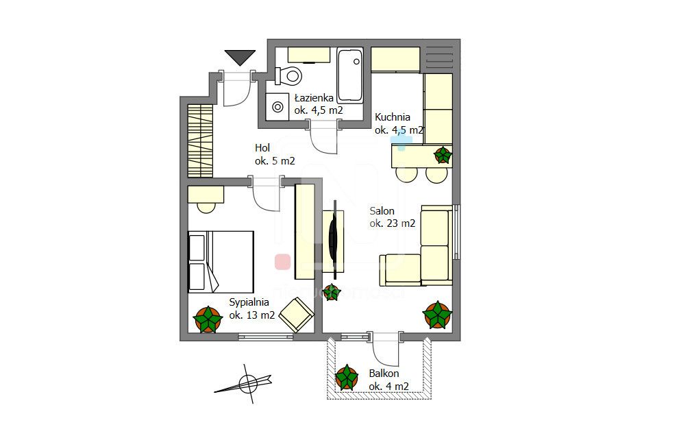 Mieszkanie 2-pokojowe Warszawa Włochy, ul. Rakowska. Zdjęcie 10