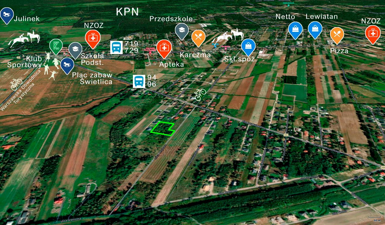 Działka budowlana Wyględy, ul. Majowa. Zdjęcie 16