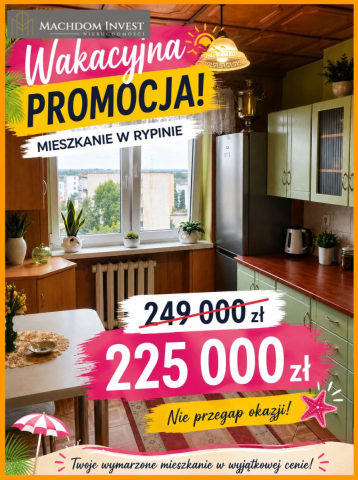 Mieszkanie 2-pokojowe Rypin, ul. Warszawska. Zdjęcie 1