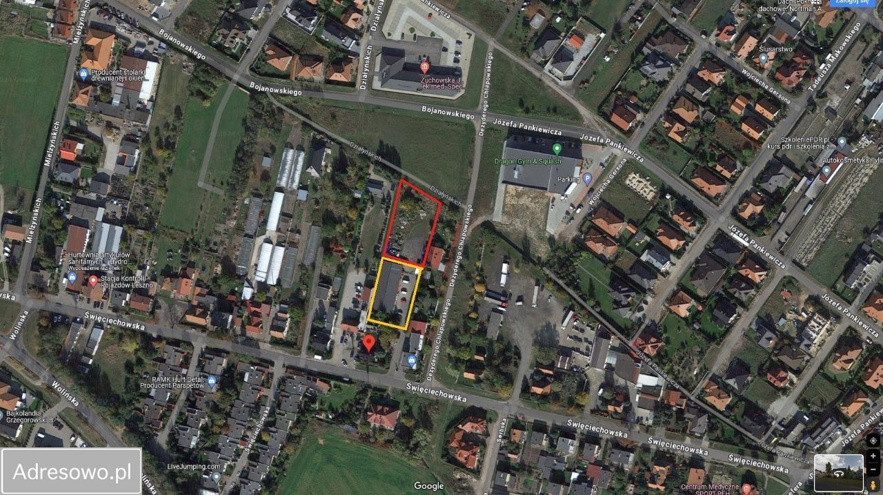 Działka budowlana Leszno Zatorze. Zdjęcie 2