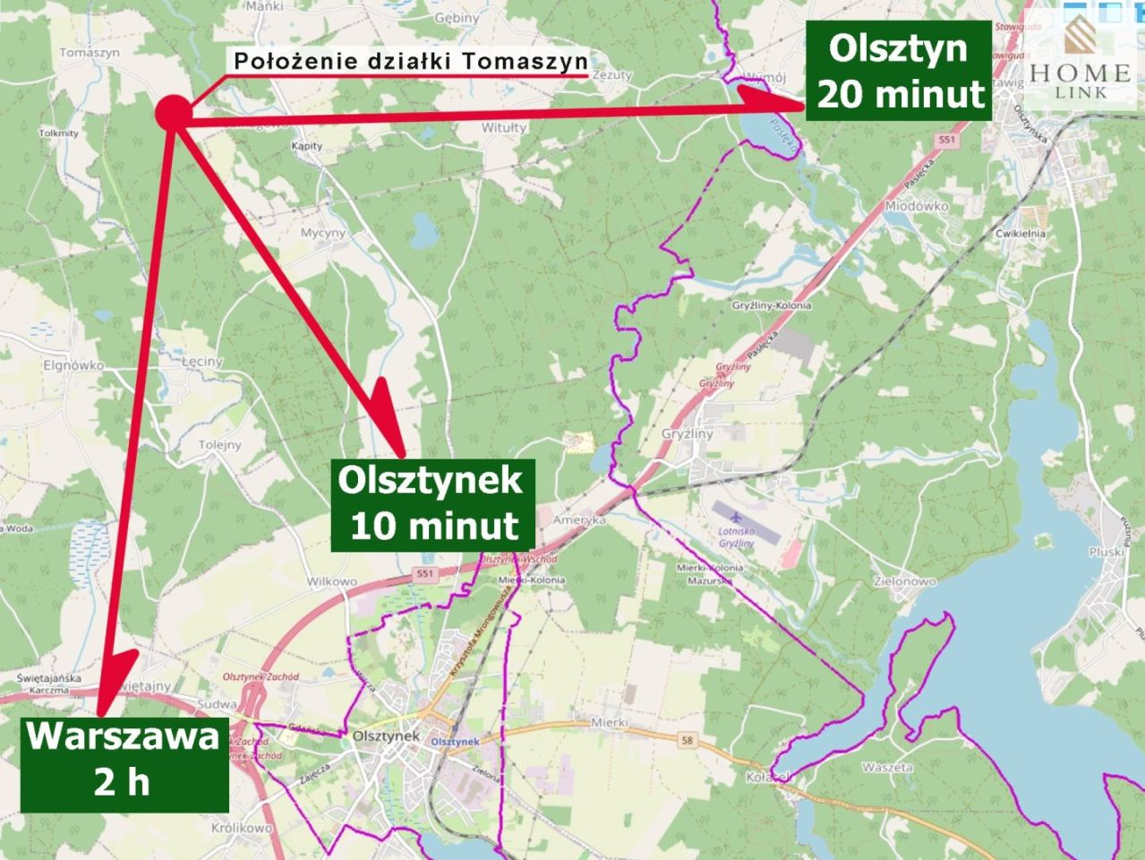 Działka rekreacyjna Tomaszyn. Zdjęcie 3