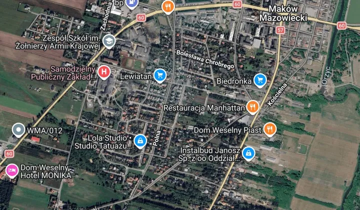 Działka budowlana Maków Mazowiecki, ul. Czesława Miłosza