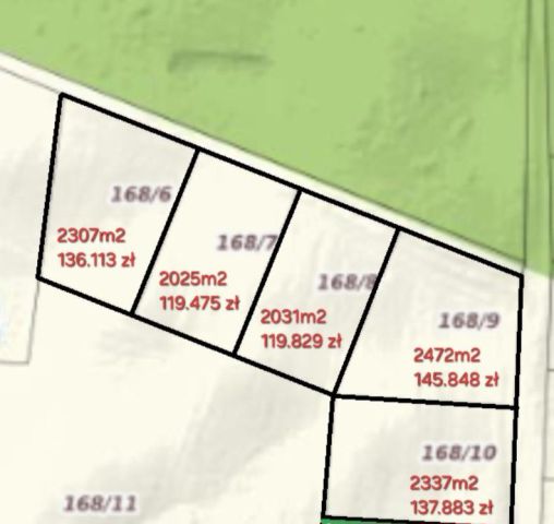 Działka rolna Skajboty. Zdjęcie 1