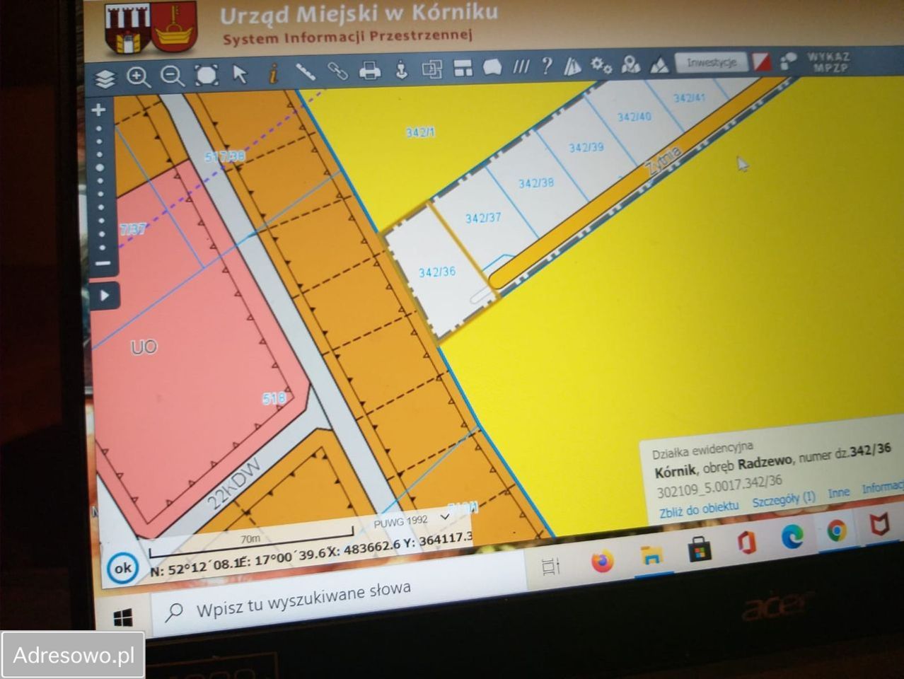 Działka budowlana Radzewo, ul. Żytnia. Zdjęcie 3