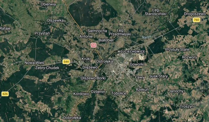 Działka rolna Ostrołęka