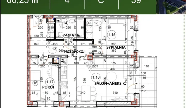 Mieszkanie 3-pokojowe Bolesławiec, ul. Hutnicza