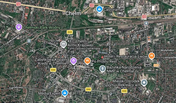 Mieszkanie 2-pokojowe Chełm, ul. Henryka Sienkiewicza