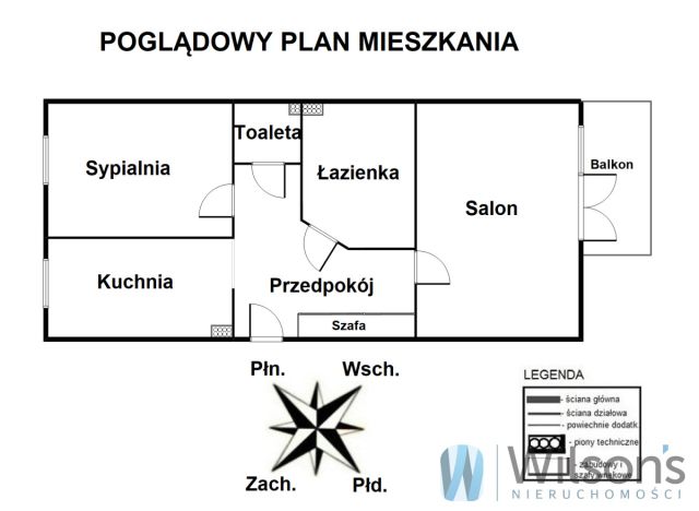 Mieszkanie 2-pokojowe Ząbki, ul. Orla. Zdjęcie 2