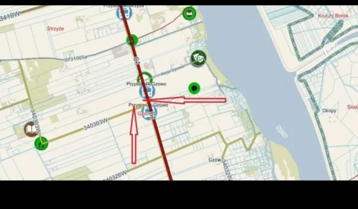 Działka budowlana Gzowo