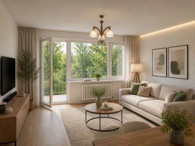 Mieszkanie 3-pokojowe Gdynia Pogórze, ul. Wiceadmirała Kazimierza Porębskiego. Zdjęcie 4
