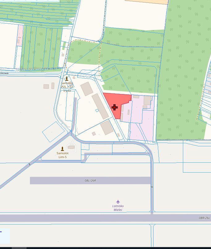 Działka inwestycyjna Mielec, ul. Lotniskowa. Zdjęcie 2
