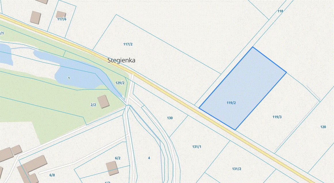 Działka rolno-budowlana Stegienka. Zdjęcie 12