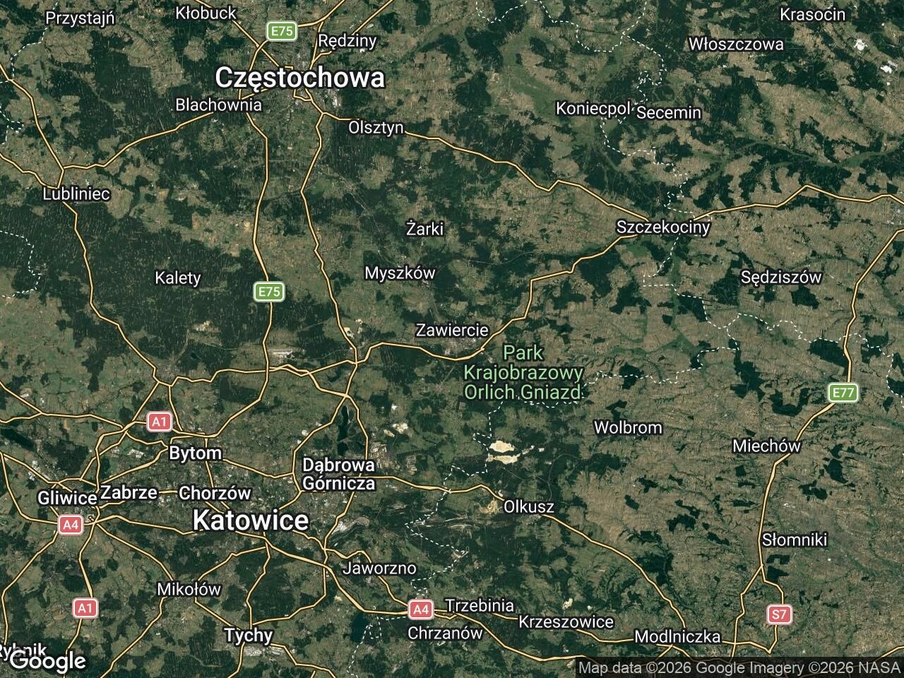 Mieszkanie 3-pokojowe Zawiercie Centrum. Zdjęcie 1