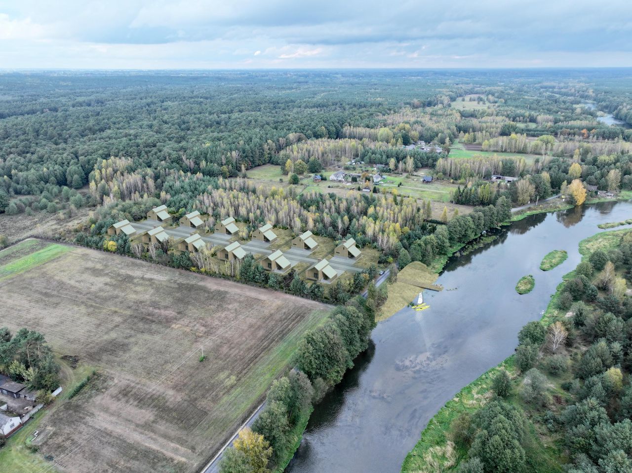 Działka rolno-budowlana Żądłowice