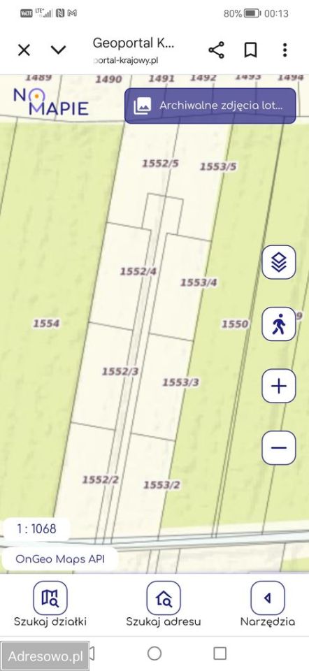 Działka budowlana Radom Janiszpol, ul. Stefana Banacha. Zdjęcie 3