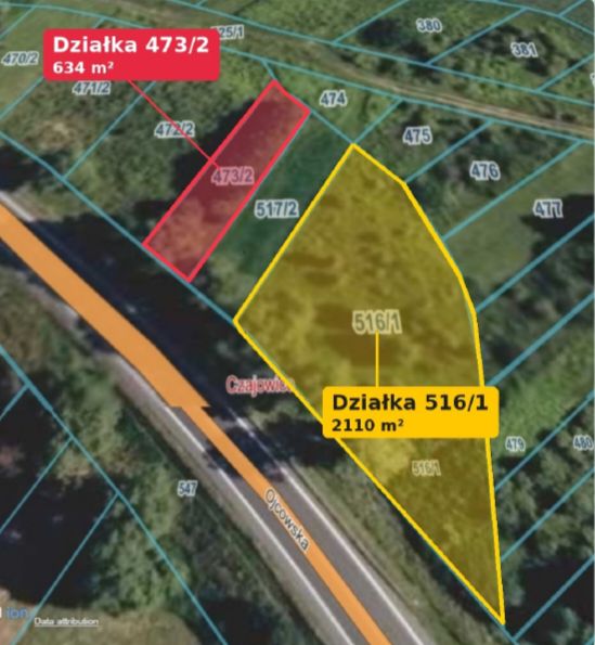 Działka rolna Czajowice, Czajowice. Zdjęcie 1