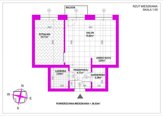 Mieszkanie 2-pokojowe Kraków Kliny, ul. Soroki. Zdjęcie 22