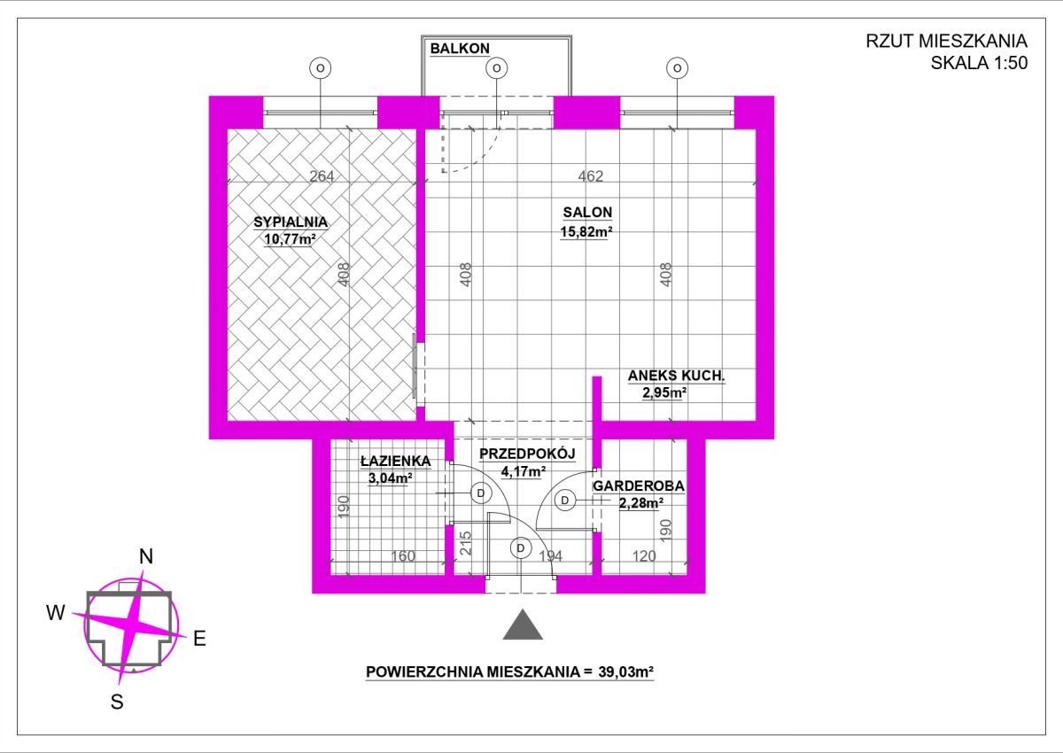 Mieszkanie 2-pokojowe Kraków Kliny, ul. Soroki. Zdjęcie 22