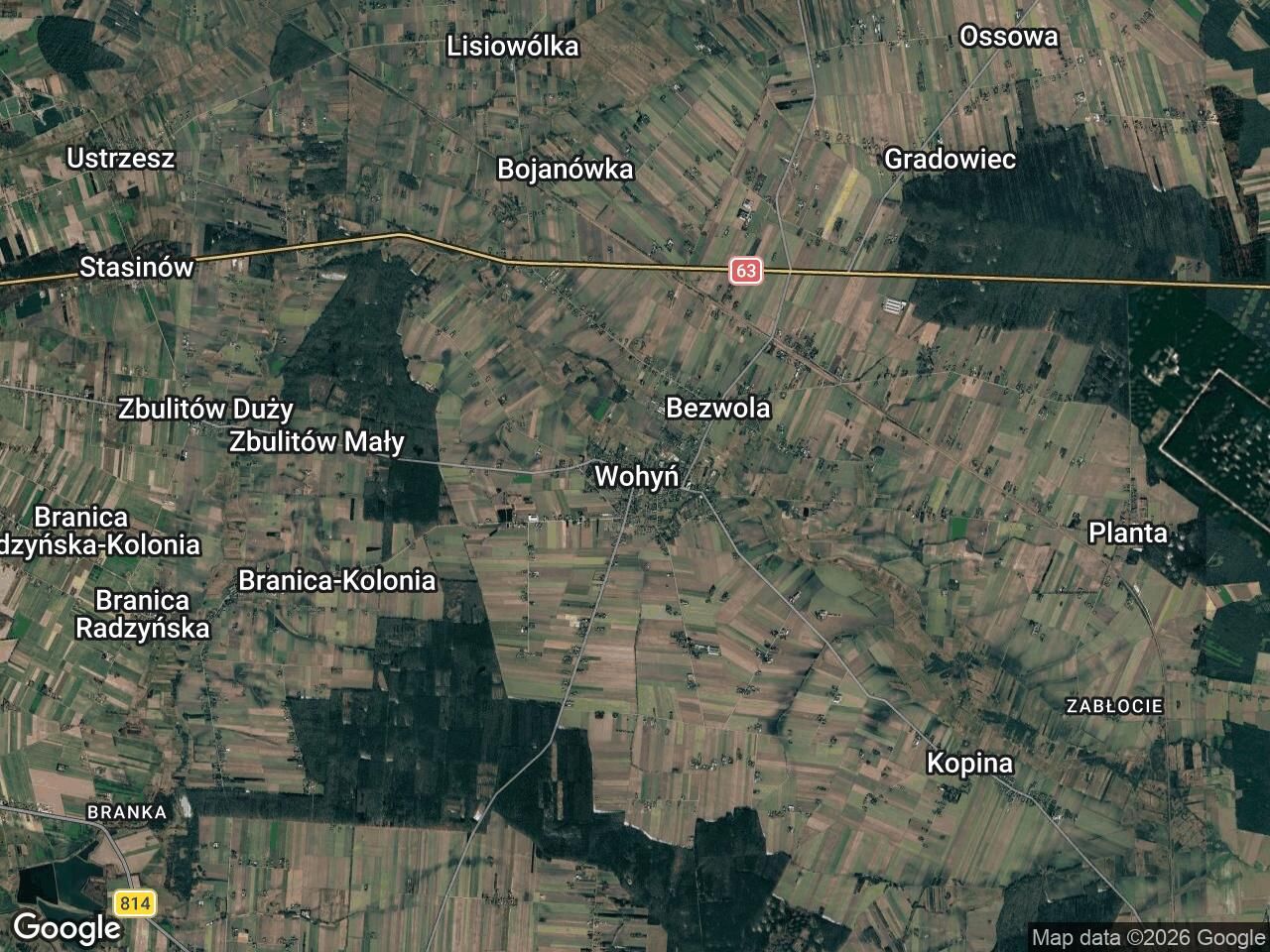 Działka rolna Wohyń. Zdjęcie 1