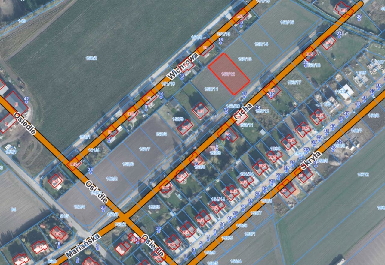 Działka budowlana Dopiewiec, ul. Cicha