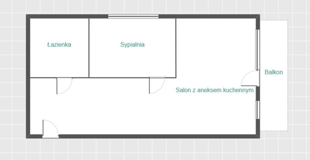 Mieszkanie 2-pokojowe Rzeszów, ul. Miła. Zdjęcie 9
