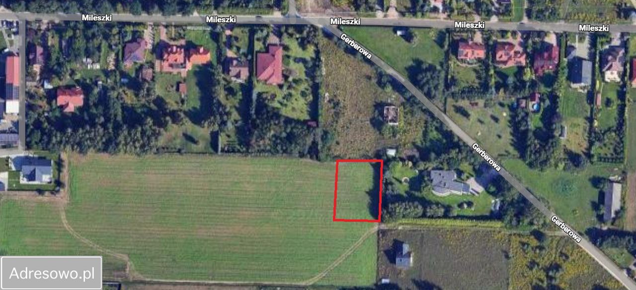 Działka budowlana Łódź Mileszki. Zdjęcie 1