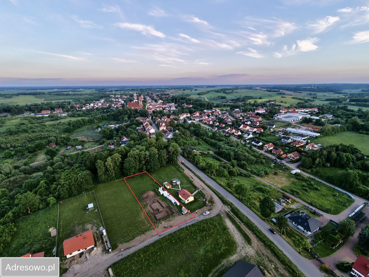 Działka budowlana Jeziorany. Zdjęcie 3