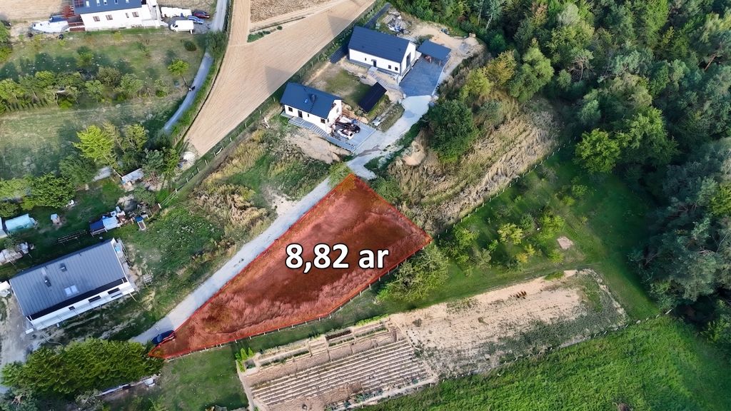 Działka budowlana Tyczyn, ul. Lasek. Zdjęcie 2