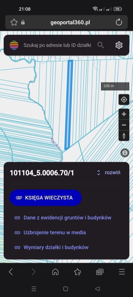 Działka rolna Człopy